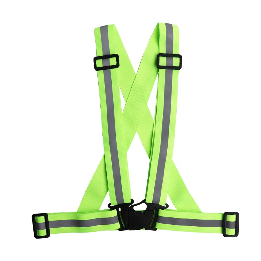 Running Gear For Night - Outdoor Adjustable Lightweight Cycling Safety Vest