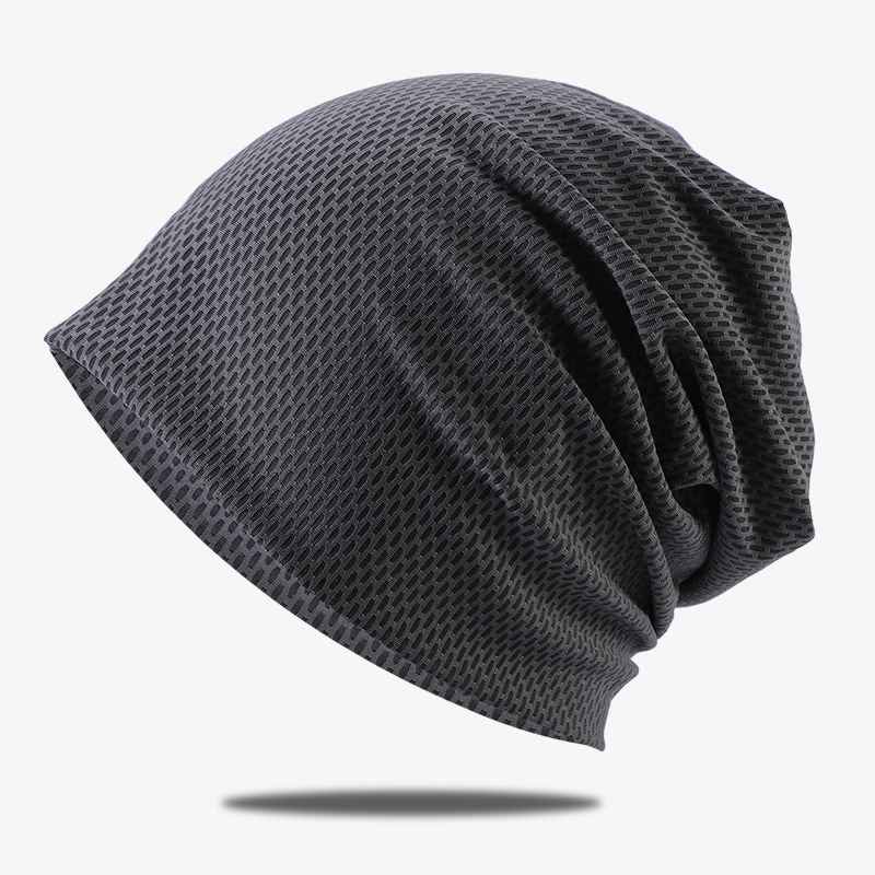 Running Gear Hat - Breathable Mesh Running Beanie for Men