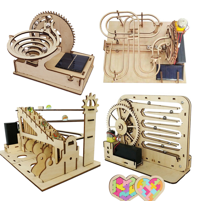 3D Wooden Puzzle DIY Assemble  - Running Gear Gifts avis et prix