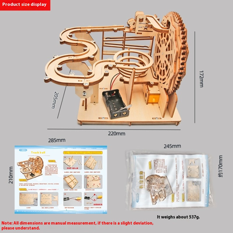 DIY Wooden Marble Run Kit – ST - Running Gear Gifts avis et prix
