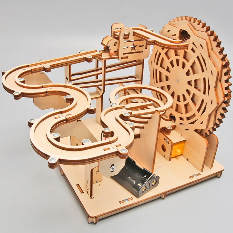 DIY Wooden Marble Run Kit – ST - Running Gear Gifts avis et prix