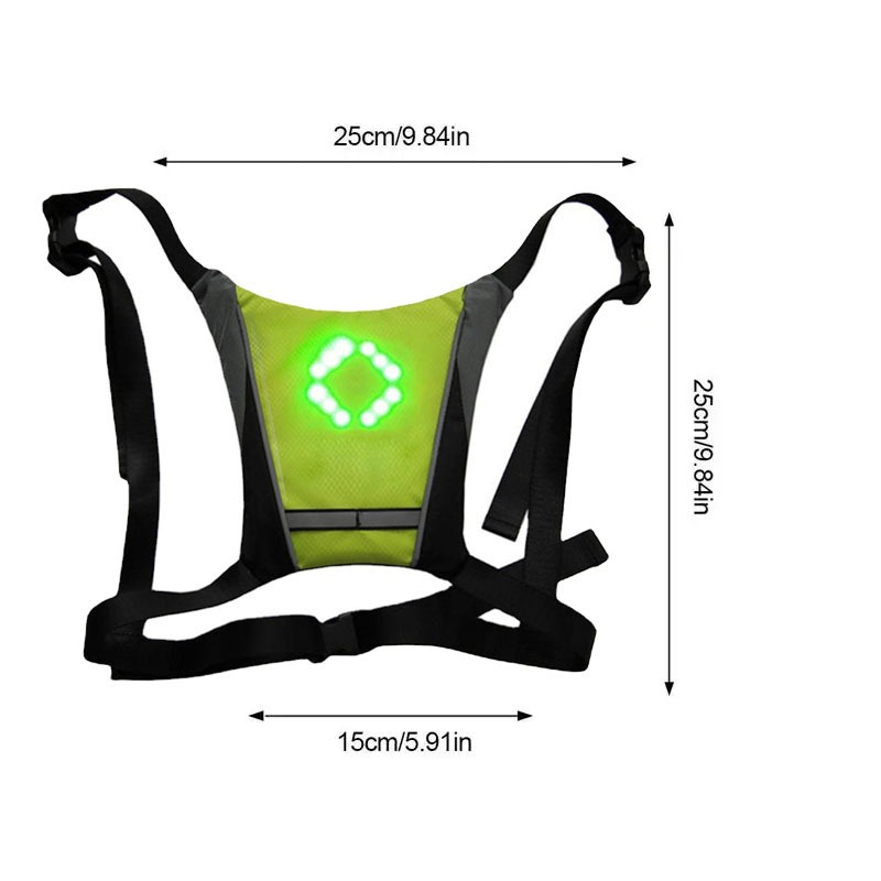 LED Remote Control Safety Vest - Running Visibility Gear avis et prix