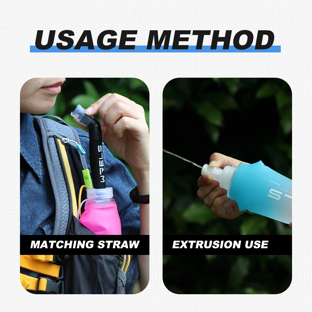 Sport Water Bottle TPU Folding - Running Gear Water avis et prix