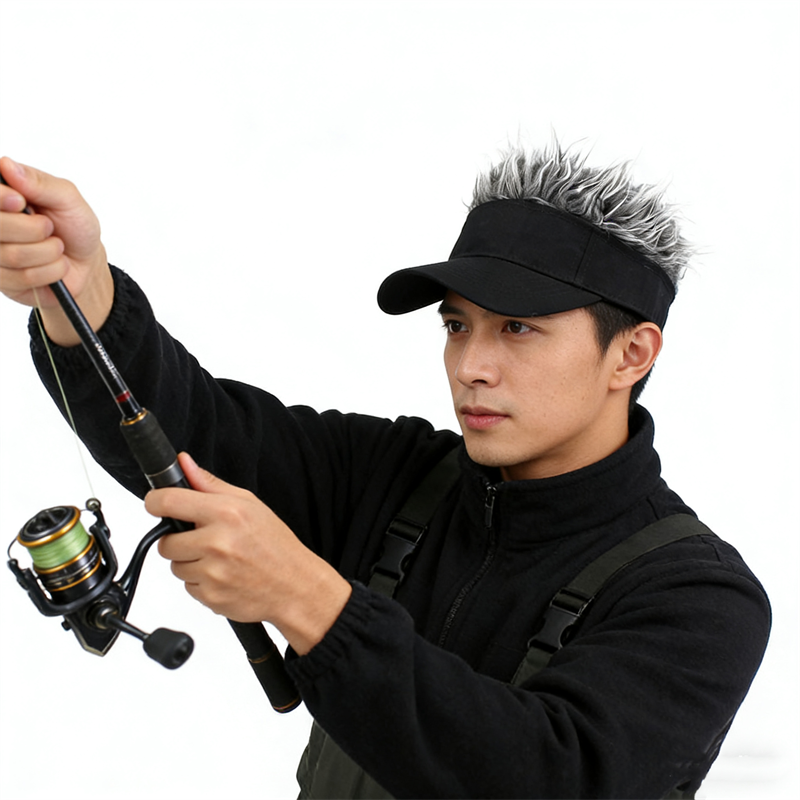 Men Women Spiked Hairs Wig Ant - Running Gear Hat avis et prix