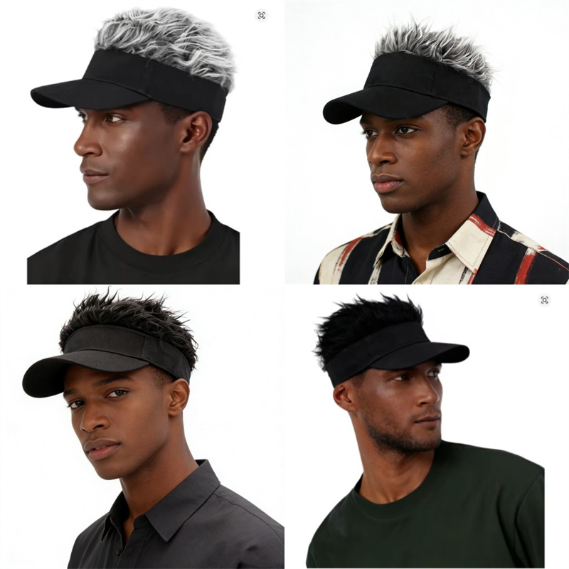 Men Women Spiked Hairs Wig Ant - Running Gear Hat avis et prix