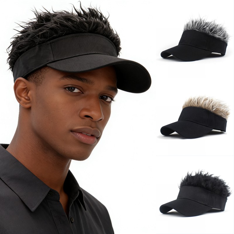 Men Women Spiked Hairs Wig Ant - Running Gear Hat avis et prix