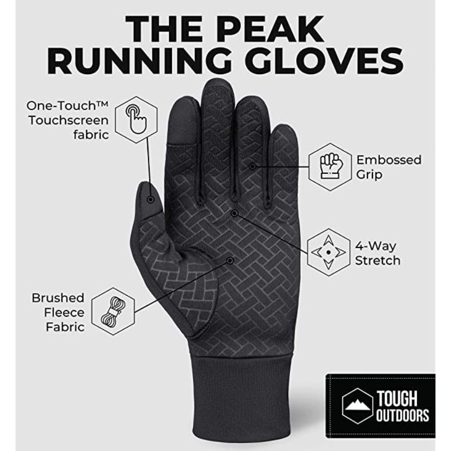 Winter Gloves - Mens Cold Weat - Running Gear Cold Weather avis et prix