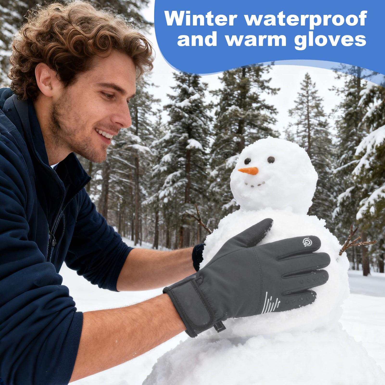 Warm Gloves Windproof Touchscr - Running Gear Cold Weather avis et prix