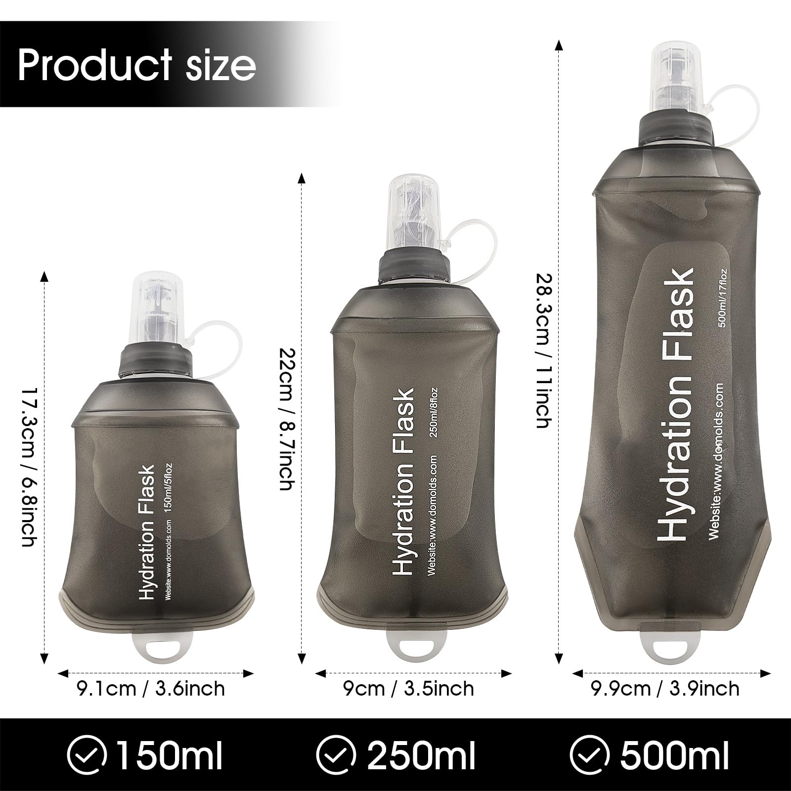 Soft Flask, TPU Collapsible So - Running Gear Water avis et prix