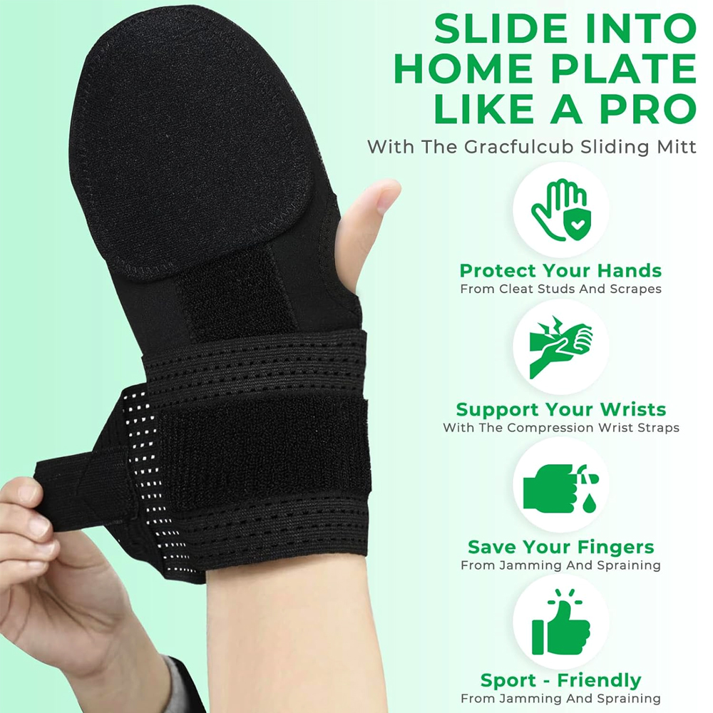 1PC Baseball Sliding Mitt Guar - Running Gear Essentials avis et prix