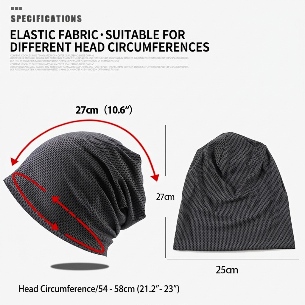 Breathable Mesh Running Beanie - Running Gear Hat avis et prix