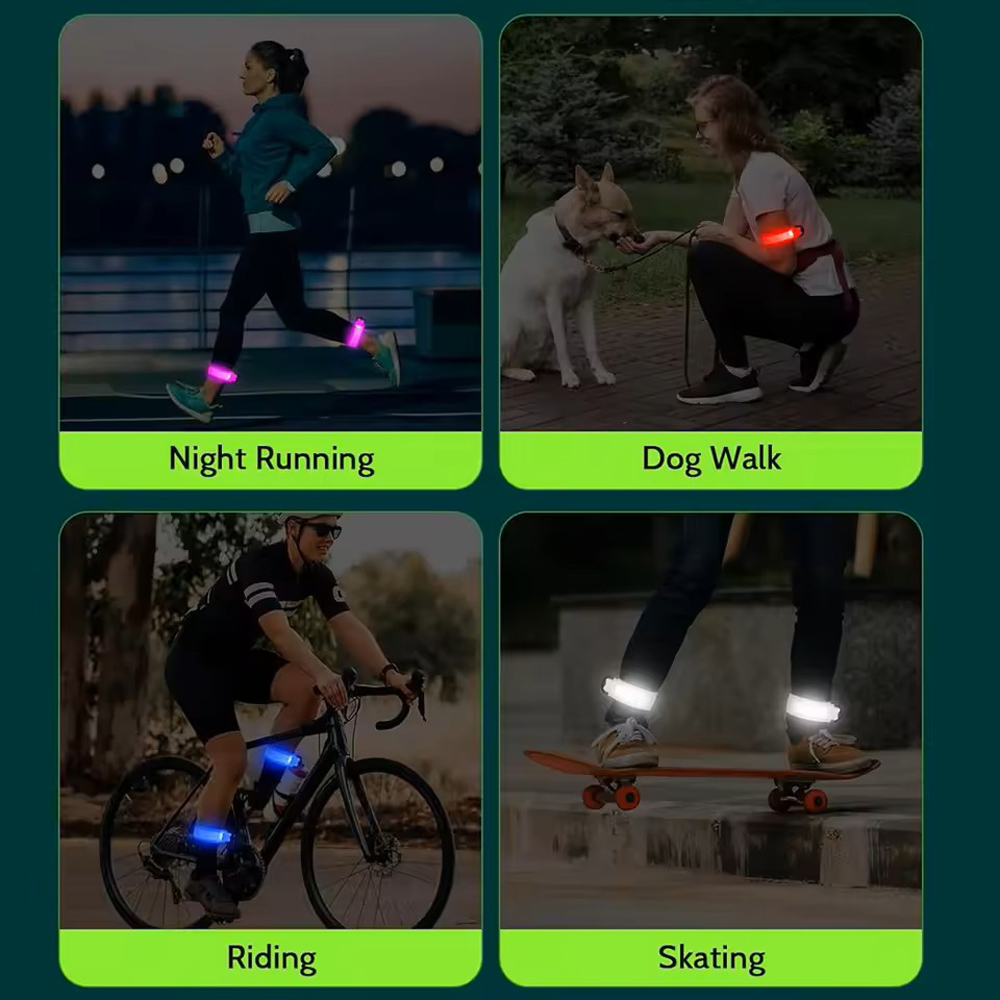 LED Running Armband LED Wristb - Running Visibility Gear avis et prix