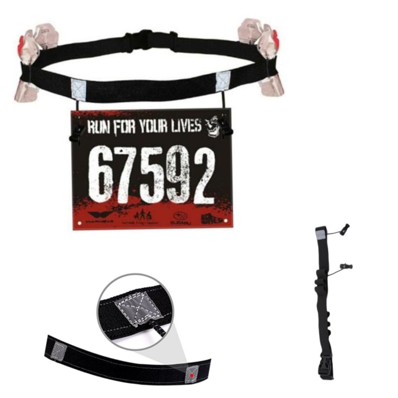 Running Race Number Belt Waist - Running Gear Motor avis et prix