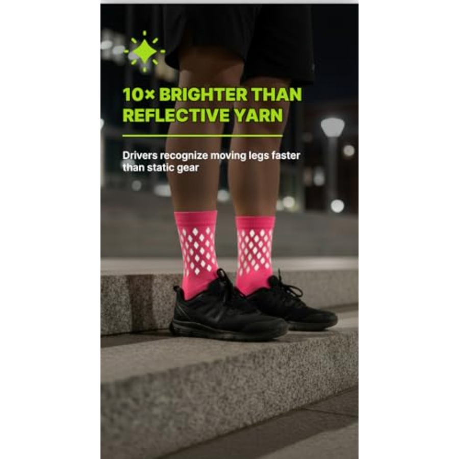 Reflective Socks for cycling a - Running Visibility Gear avis et prix