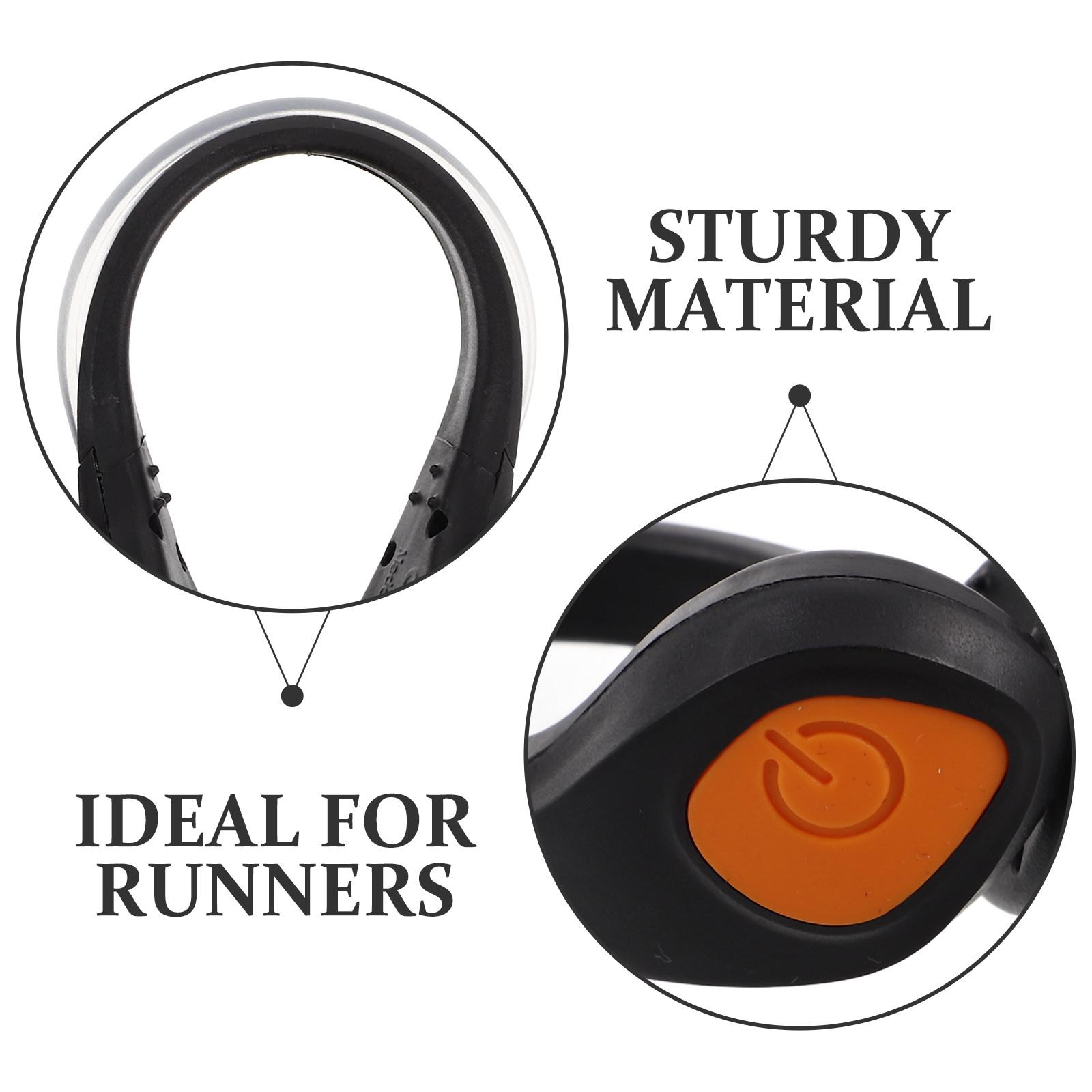 2Pcs LED Shoe Clip Lights Nigh - Running Gear For Night avis et prix