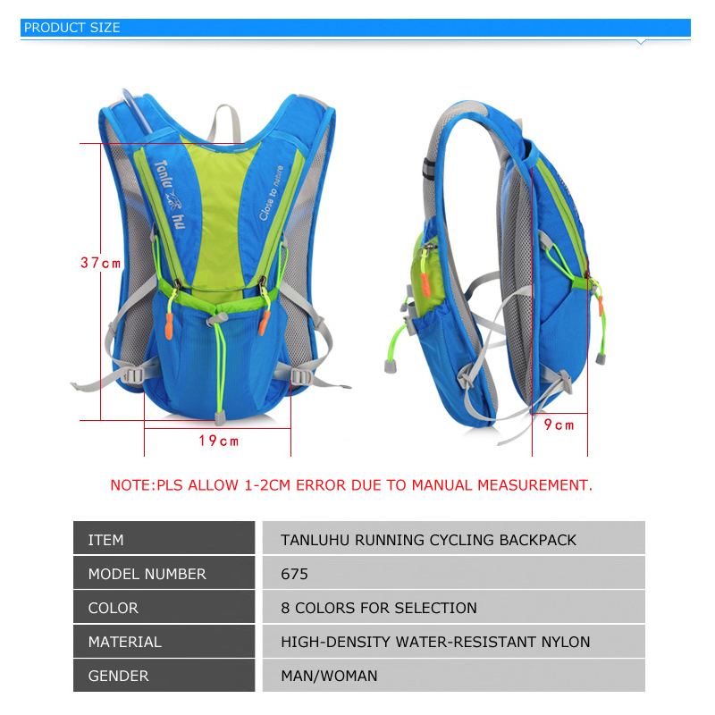 TANLUHU 675 Ultralight Outdoor - Running Gear Water avis et prix