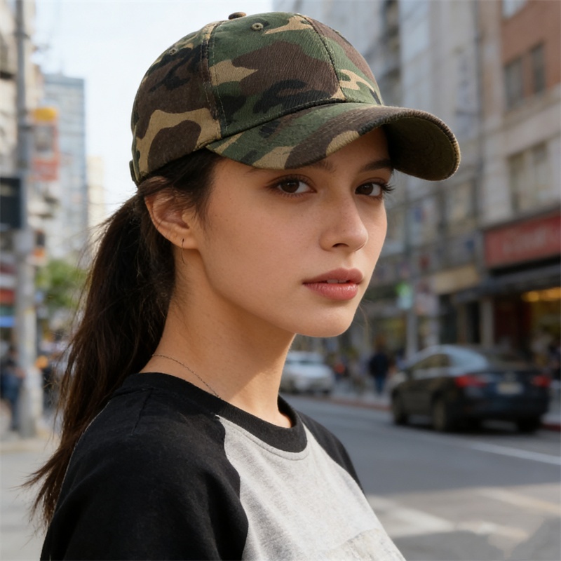 Men Women Camouflage Printed A - Running Gear Hat avis et prix