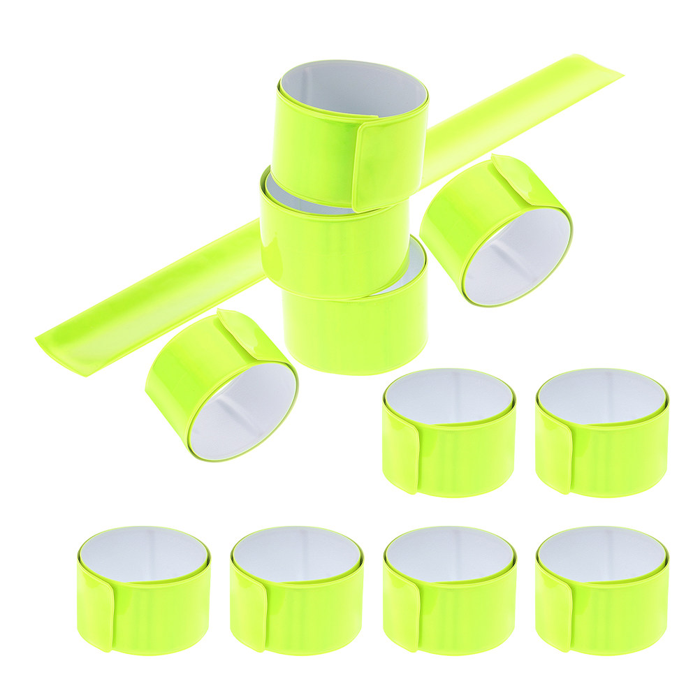 12Pcs Reflective Slap Bracelet - Running Visibility Gear avis et prix