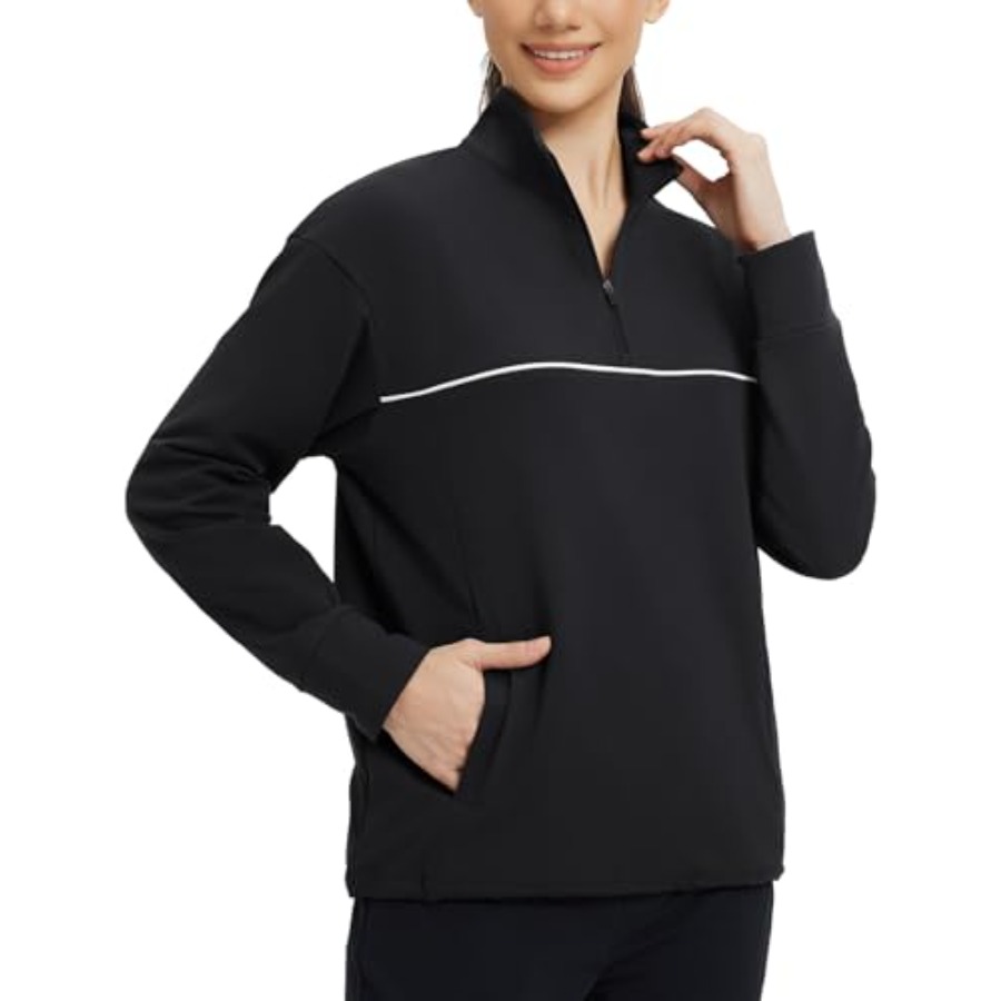 baleaf Women's Fleece Golf Pul - Running Gear Cold Weather avis et prix