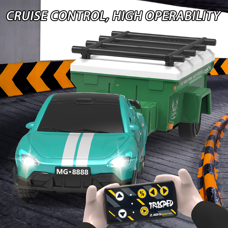 Mini Alloy Drift Car with Trai - Running Gear Gifts avis et prix