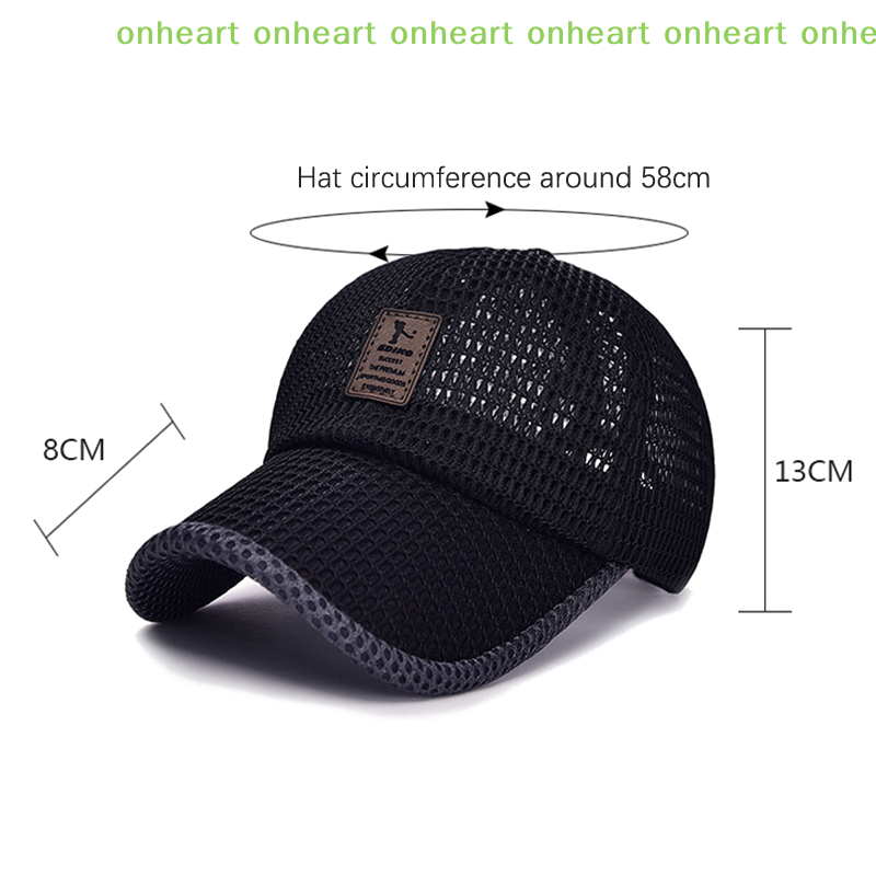 [C]Summer Mesh Baseball Cap Fo - Running Gear Hat avis et prix