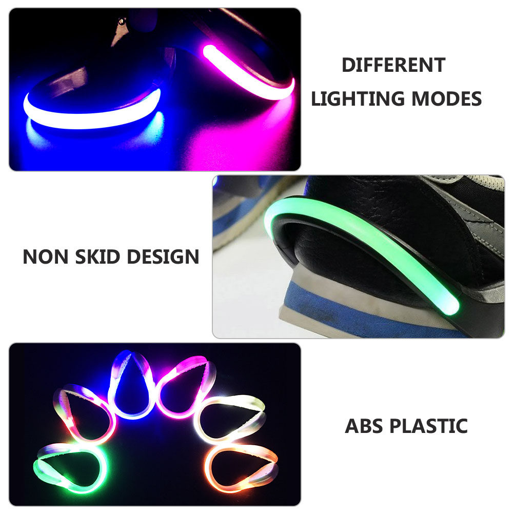 6Pcs LED Shoe Clip Lights Gear - Running Visibility Gear avis et prix