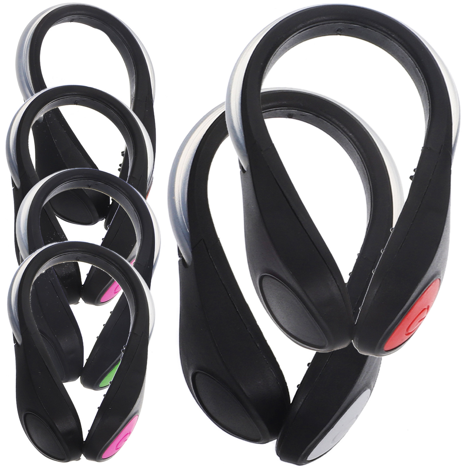 6Pcs LED Shoe Clip Lights Gear - Running Visibility Gear avis et prix