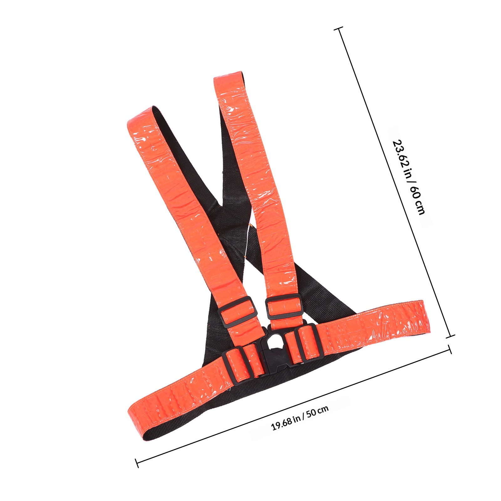 Reflective Vest Orange High Vi - Running Visibility Gear avis et prix