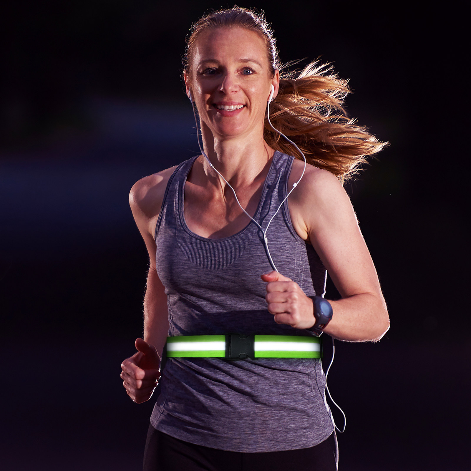 Fluorescent Green Reflective B - Running Visibility Gear avis et prix