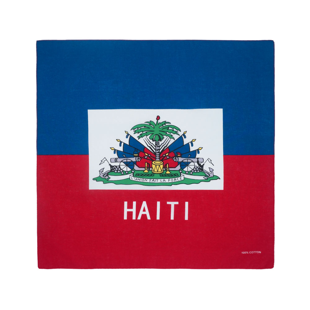 Haiti Flag Bandana 100% Cotton - Running Gear Gifts avis et prix